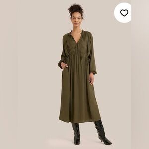 NEW Modern Citizen Magdalena Olive Maxi Dress Size 2X
